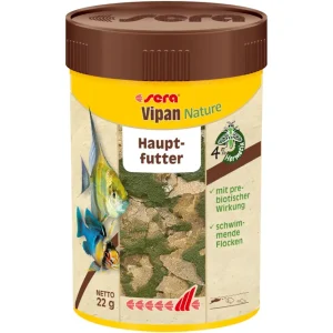 Preisreduziert Sera Vipan Nature, Hauptfutter-Flocken, 100 ml